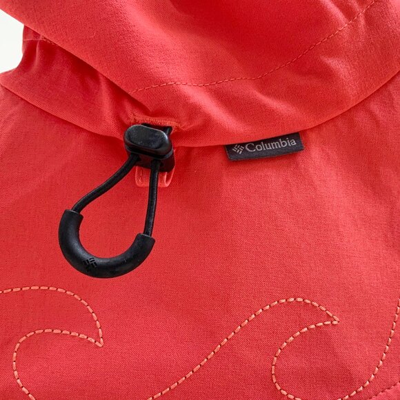 GUC Columbia Wide Brim Omni-Shield Women's Hat, Coral, Size OS - Picture 2 of 7